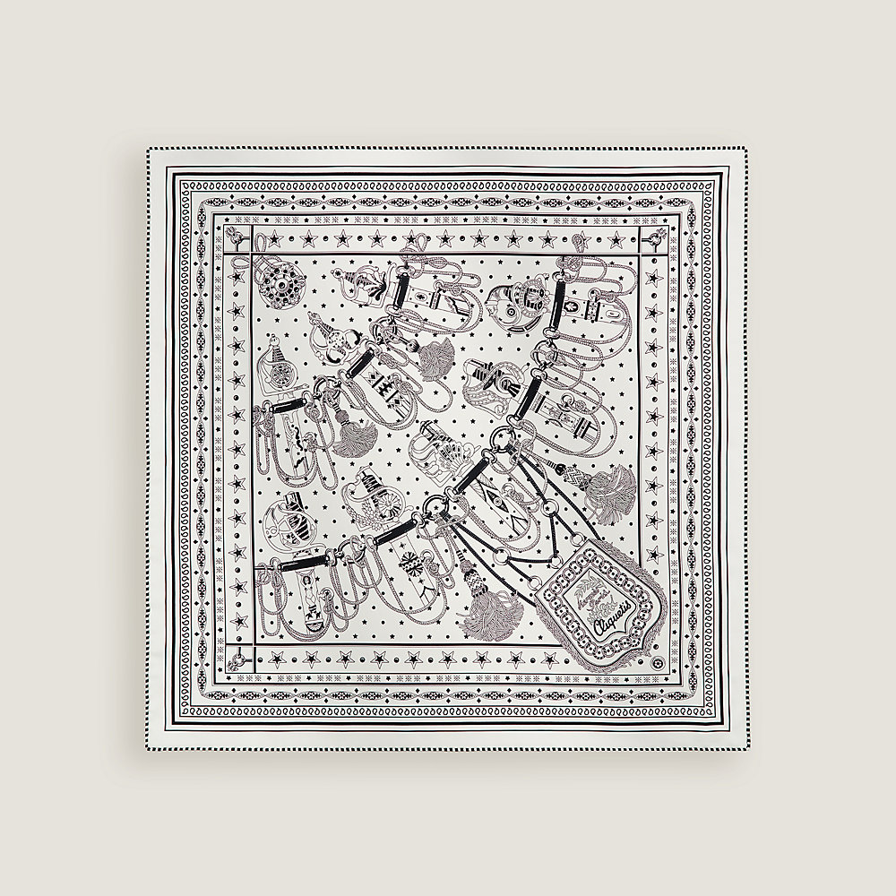 シルクバンダナ 《クリケティス・バンダナ》 | Hermès - エルメス-公式